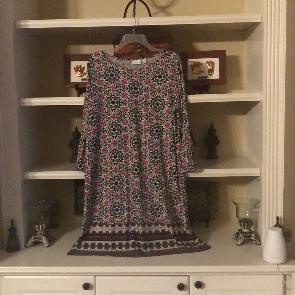 Adorable 3/4 sleeve dress by Kim Rogers